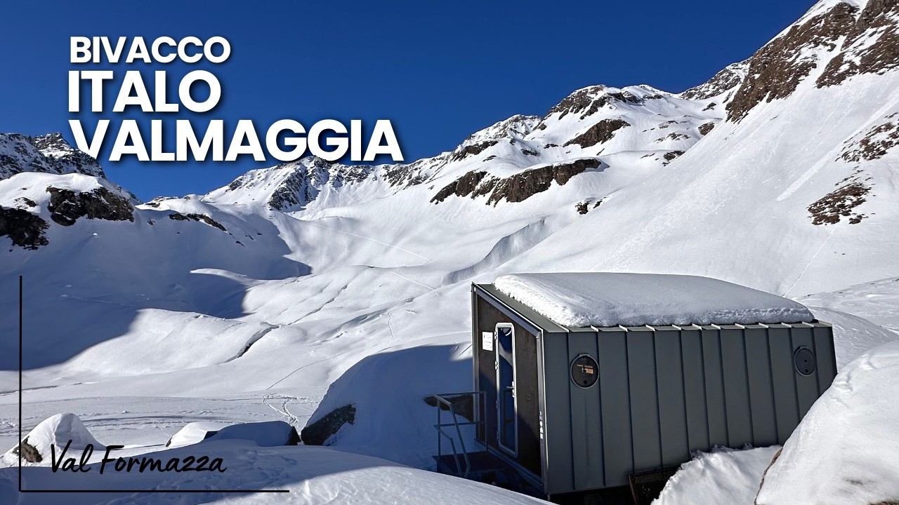 BIVACCO ITALO VALMAGGIA. Ciaspolata all'alpe Vannino [4K]