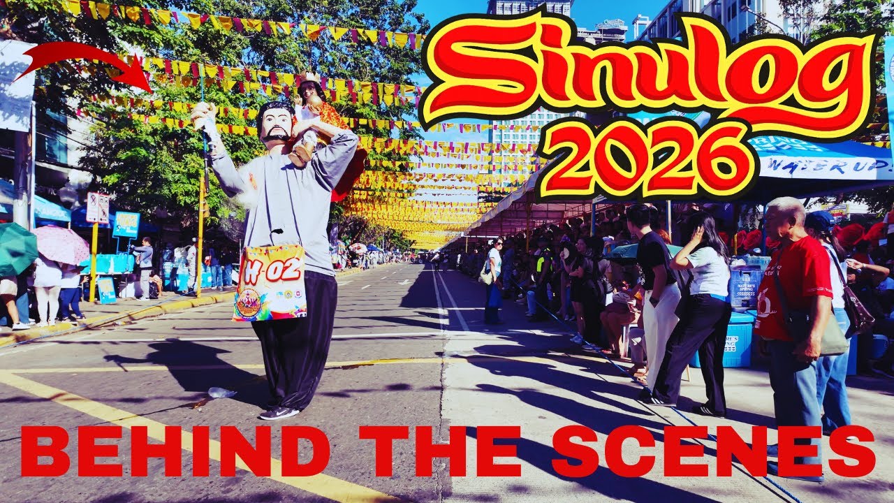 SINULOG Festival 2026: Behind The Scenes— REAL Vibes in Cebu!