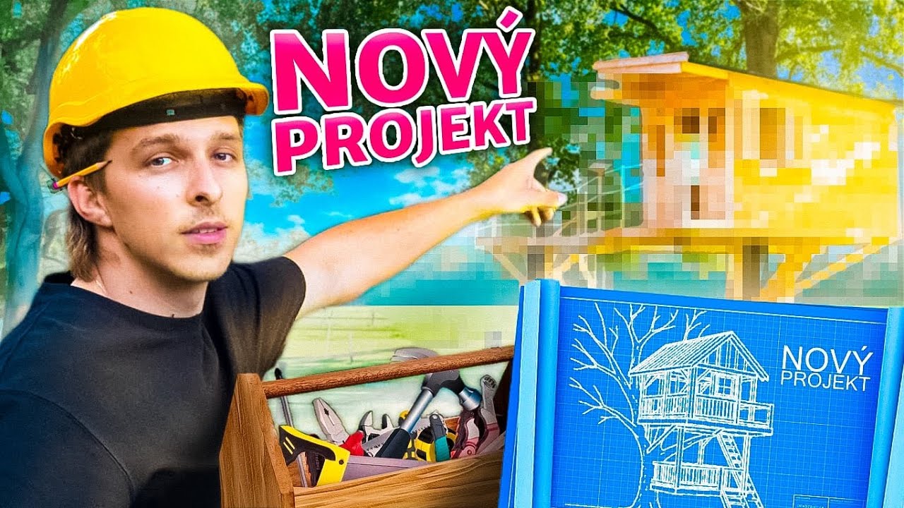 STAVÍME DŮM NA STROMĚ! 🌳🏠