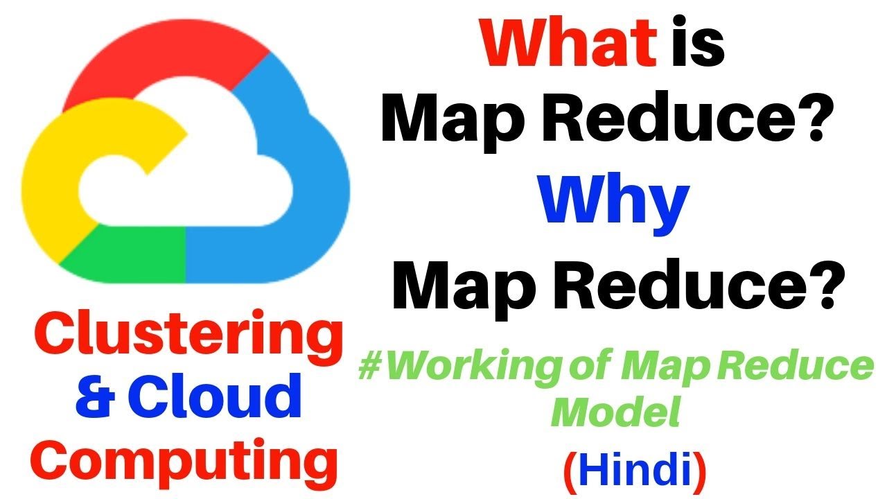 Map reduce technique in big data in hindi | Map Reduce Model | Map Reduce in  Cloud Computing|Hadoop