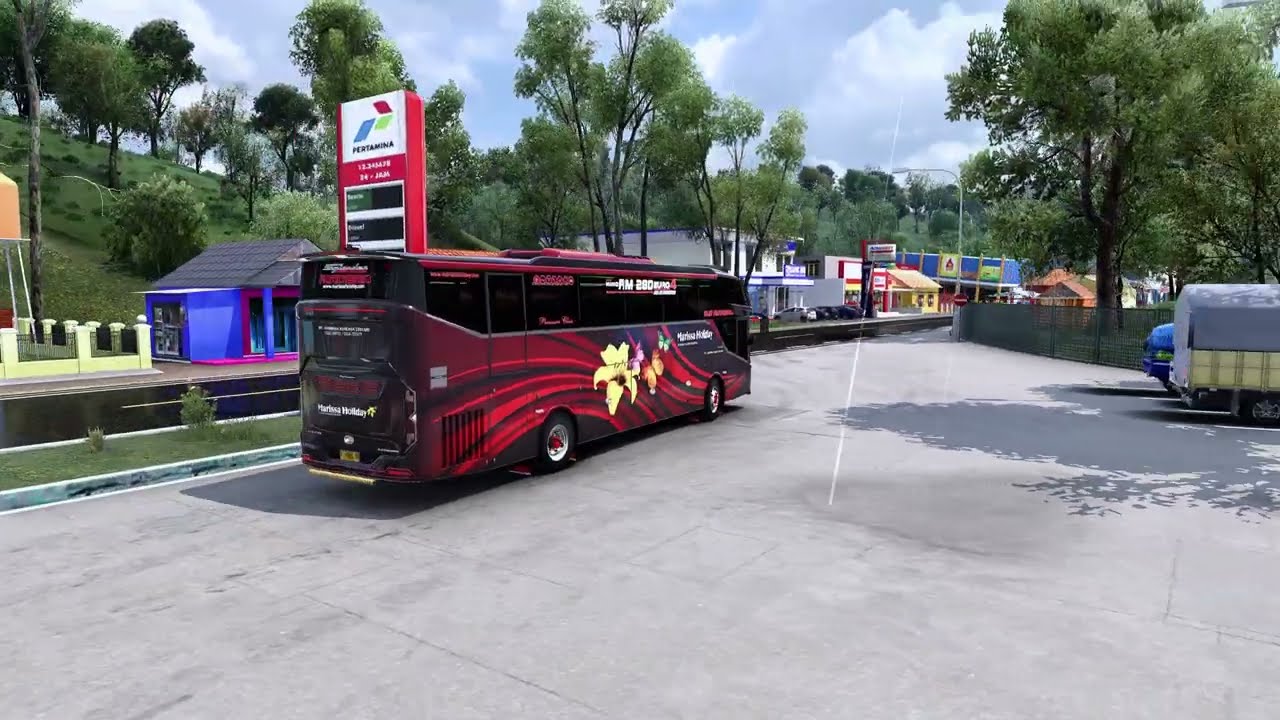 Nyetir Bus Pariwisata ETS2
