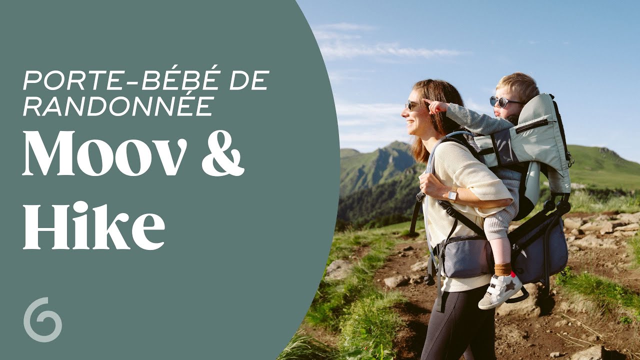 Porte-bébé de randonnée Moov & Hike Babymoov