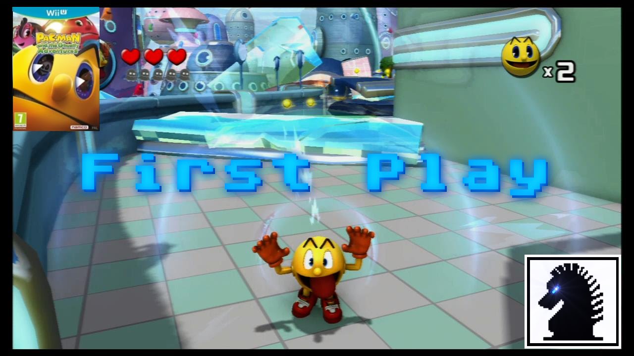 Wii U First Play - Pac-Man and The Ghostly Adventures