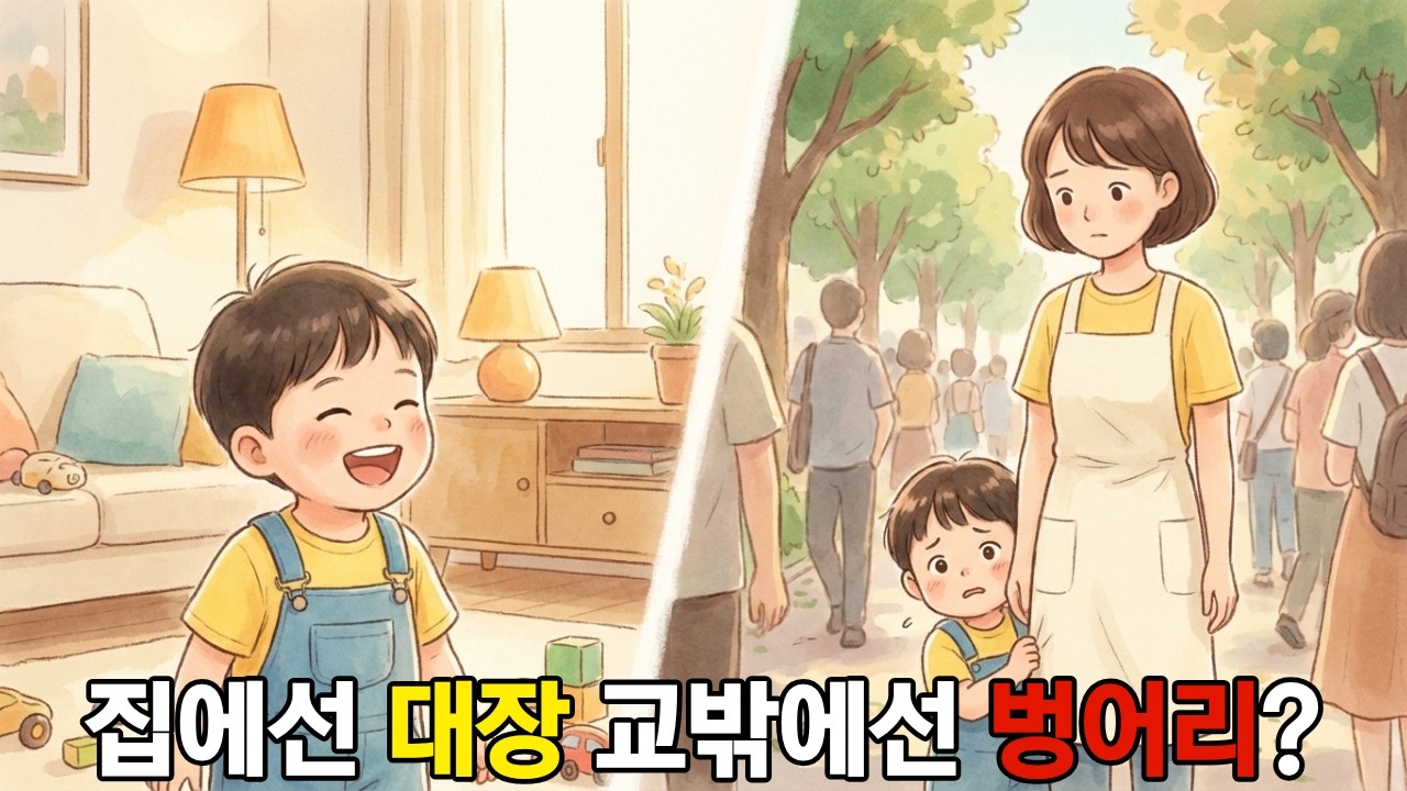 절대 '쑥스러움 많다'고 말하지 마세요. 아이의 사회성을 망치는 부모의 결정적 실수
