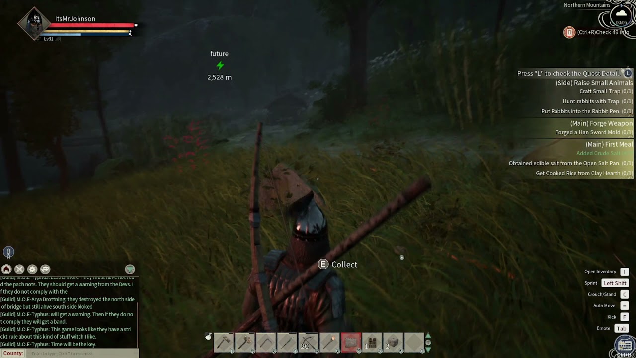 Myth Of Empires, Simple NPC trap and Transportation