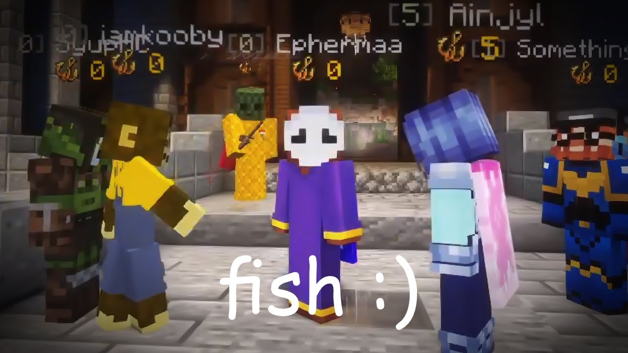i'm up to some fishy business...