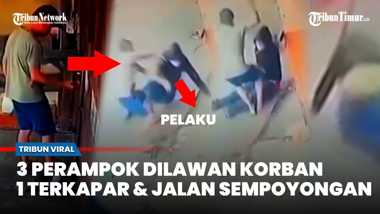 Detik-Detik Penjaga Toko di Belawan Lawan 3 Perampok Bersenjata, Satu Pelaku Terkapar!