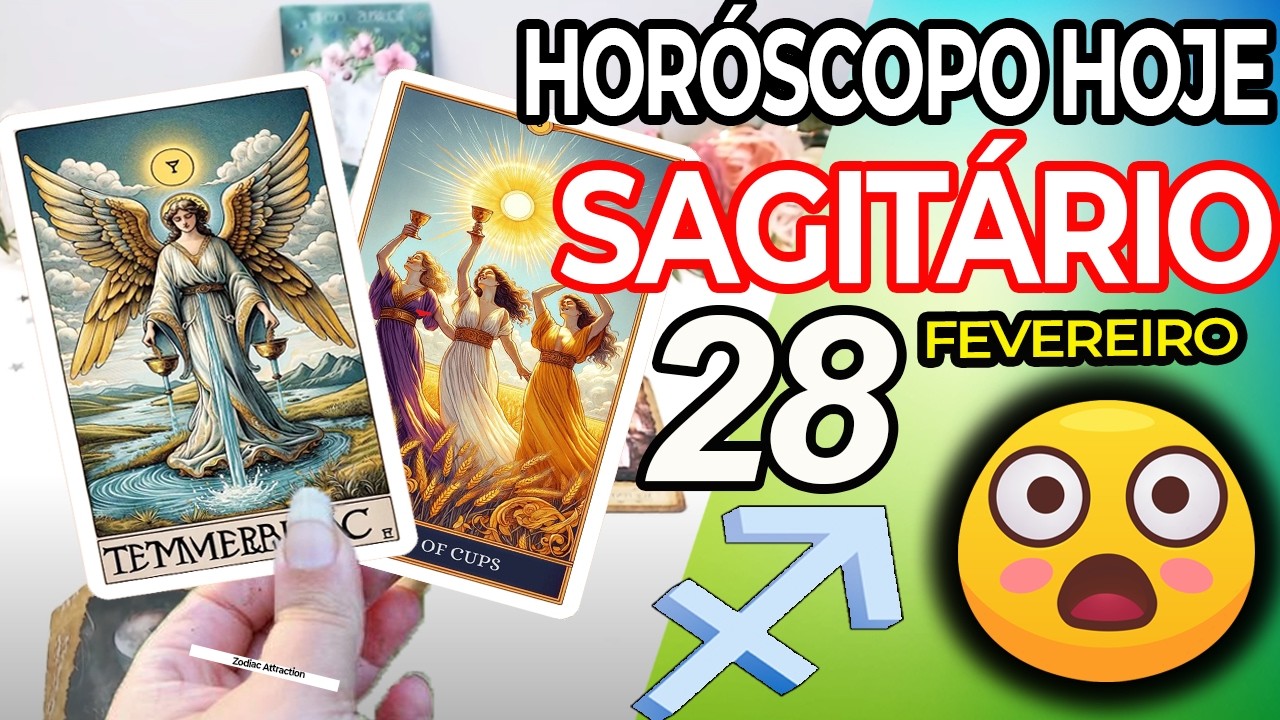 🎀UMA SUPRESA DE ULTIMA HORA PARA VOCE VEJA ISSO Sagitário 28 Fevereiro 2026 Horoscopo do dia de hoje