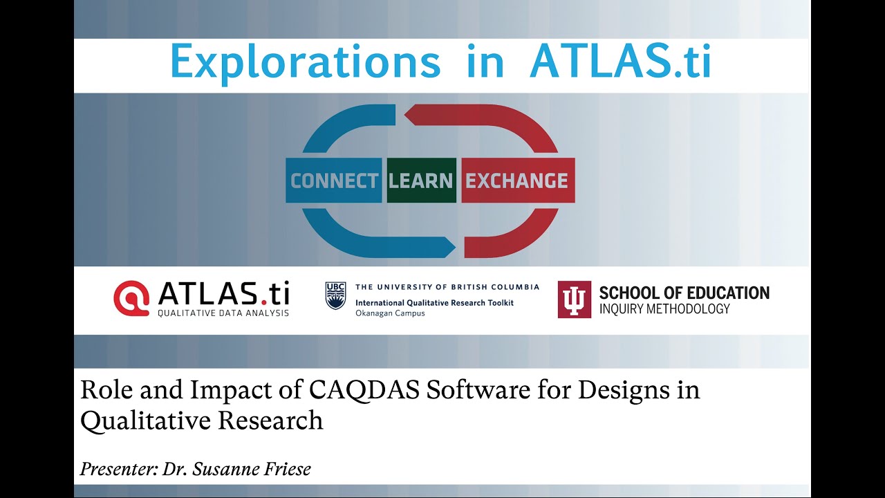 IQRT Webinar Series: Role and Impact of CAQDAS Software for Designs in Qualitative Research