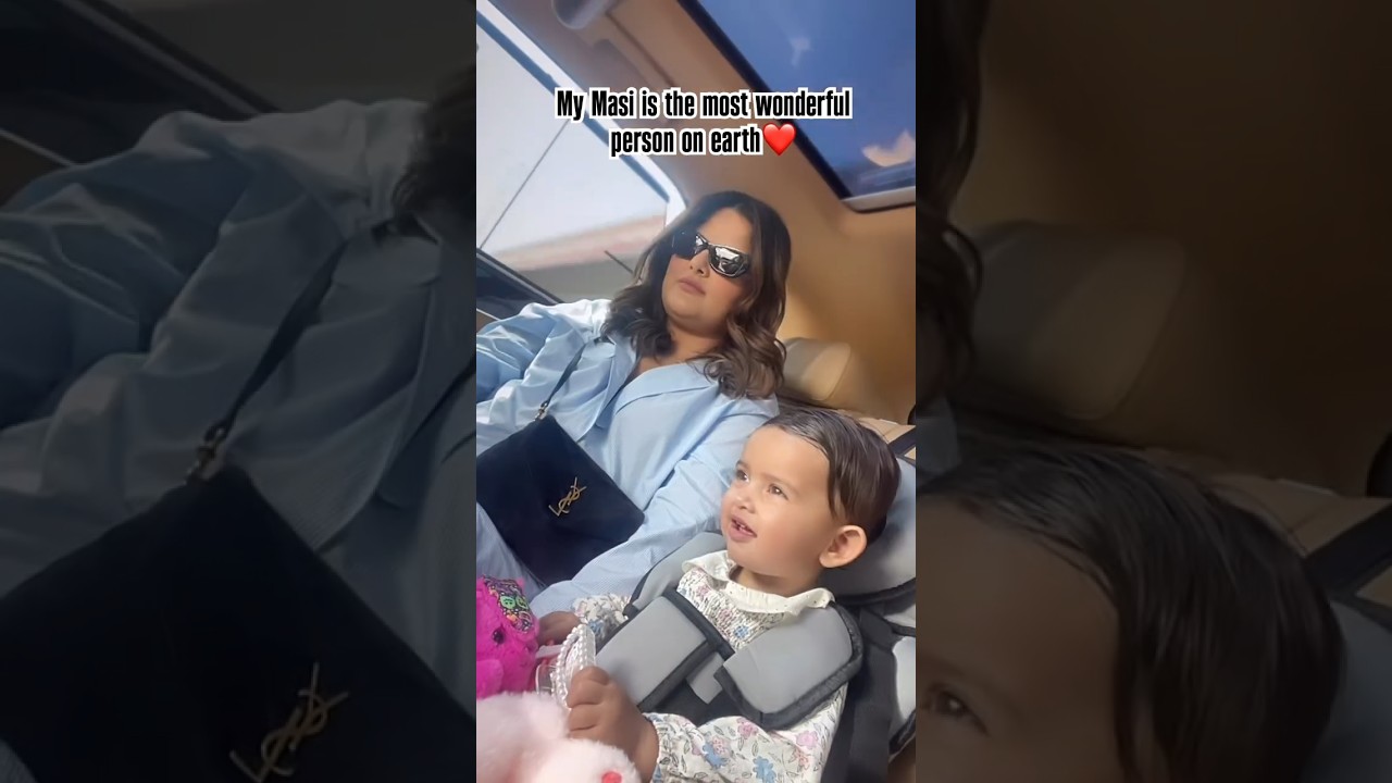 Palak Aujla With Her Niece || Karan Aujla || P Pop Culture 