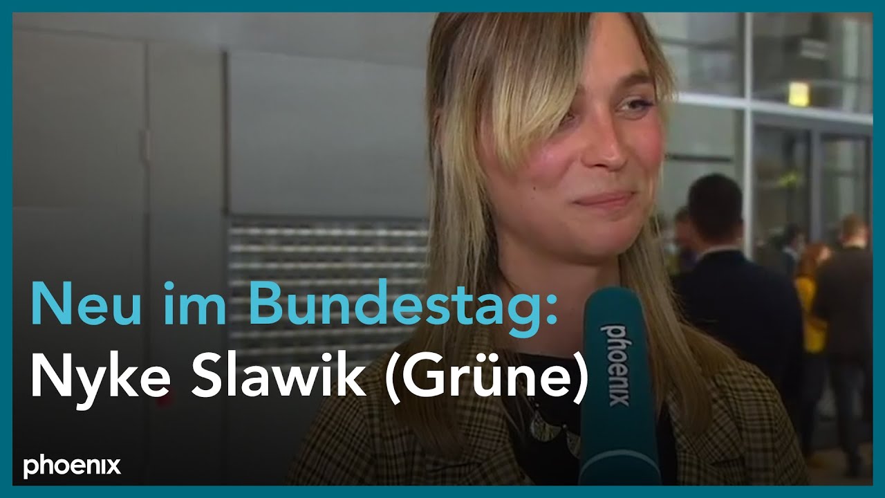 Neue Abgeordnete: Nyke Slawik (Grüne) im Interview am 26.10.21