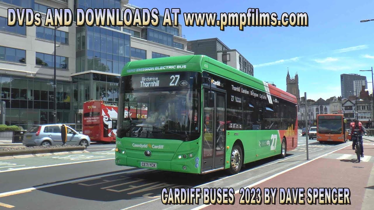 CARDIFF BUSES AUGUST 2023