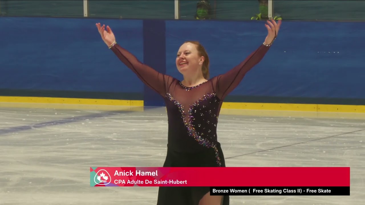 Anick Hamel - Bronze Women Free Skate Class II - 2022 ISU Adult Competition - Ottawa