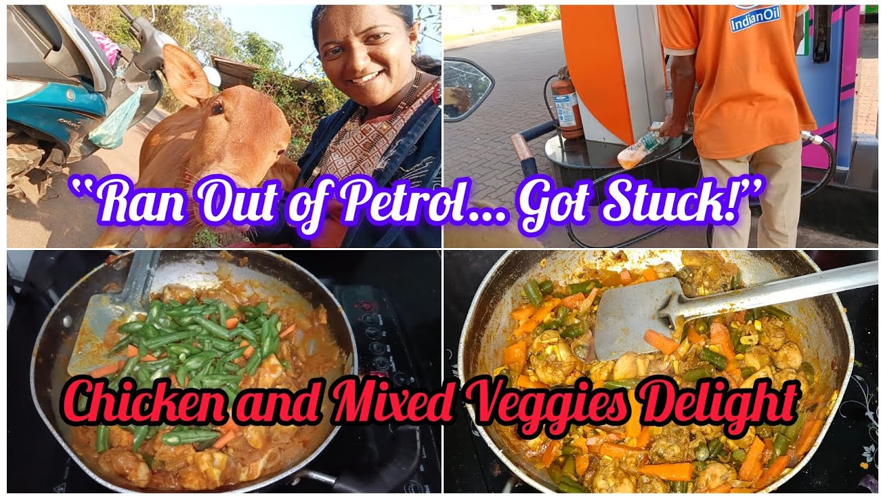 Healthy Chicken Veg Recipe | Carrot & Yardlong Beans Special!