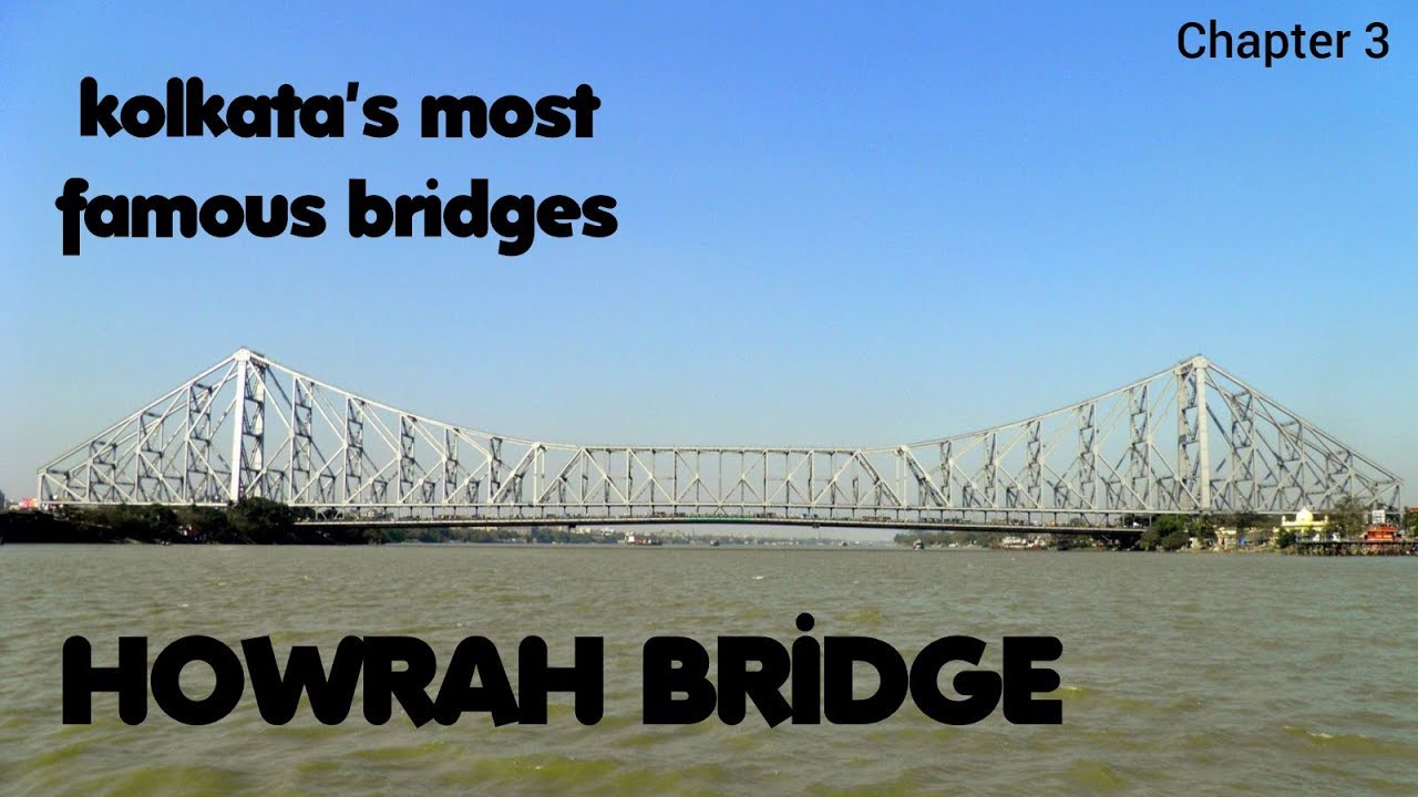 India's Longest Busiest Cantilever Bridge | Motovlog on Howrah Bridge Rabindra Setu | BIY