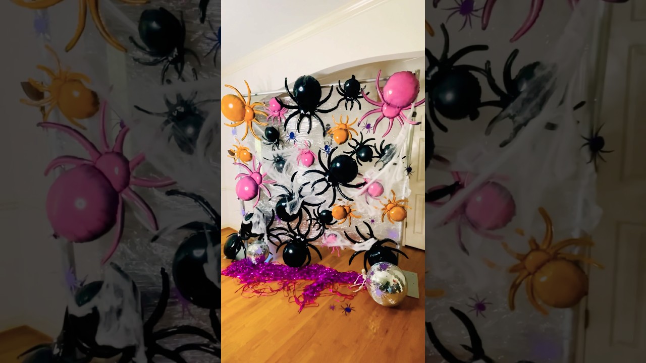Gigantic DIY Spider Web. 