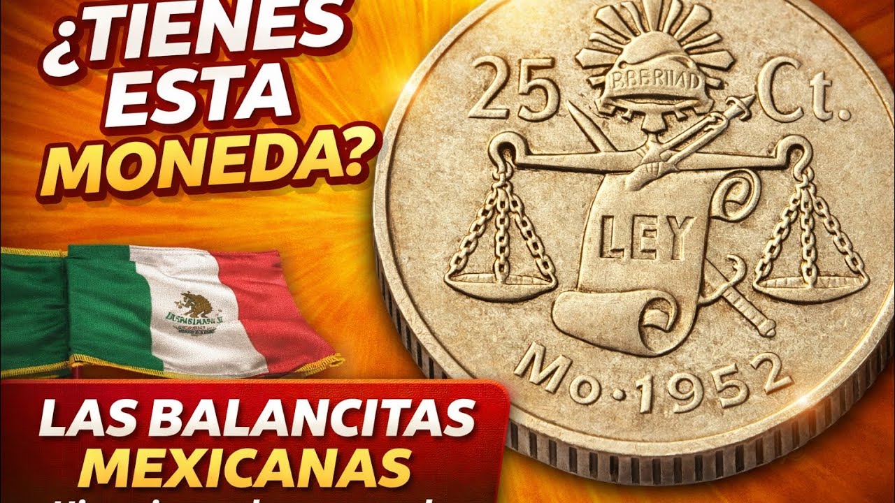 Las monedas “Balancitas” de los años 50’s… Historia y valores actuales!!