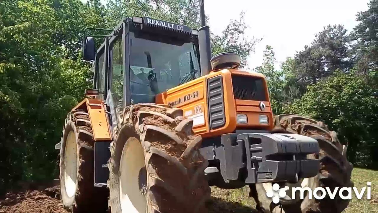 Labour de printemps avec se magnifiques Renault 103-54 ( un temps idéal 🙃🚜)