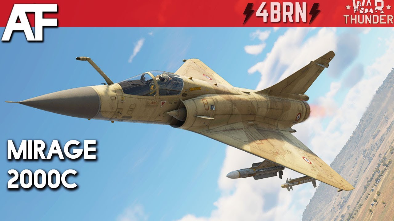 War Thunder - Dassault Mirage 2000C-S5 Flying Dorito | Gameplay Lietadlá CZ/SK