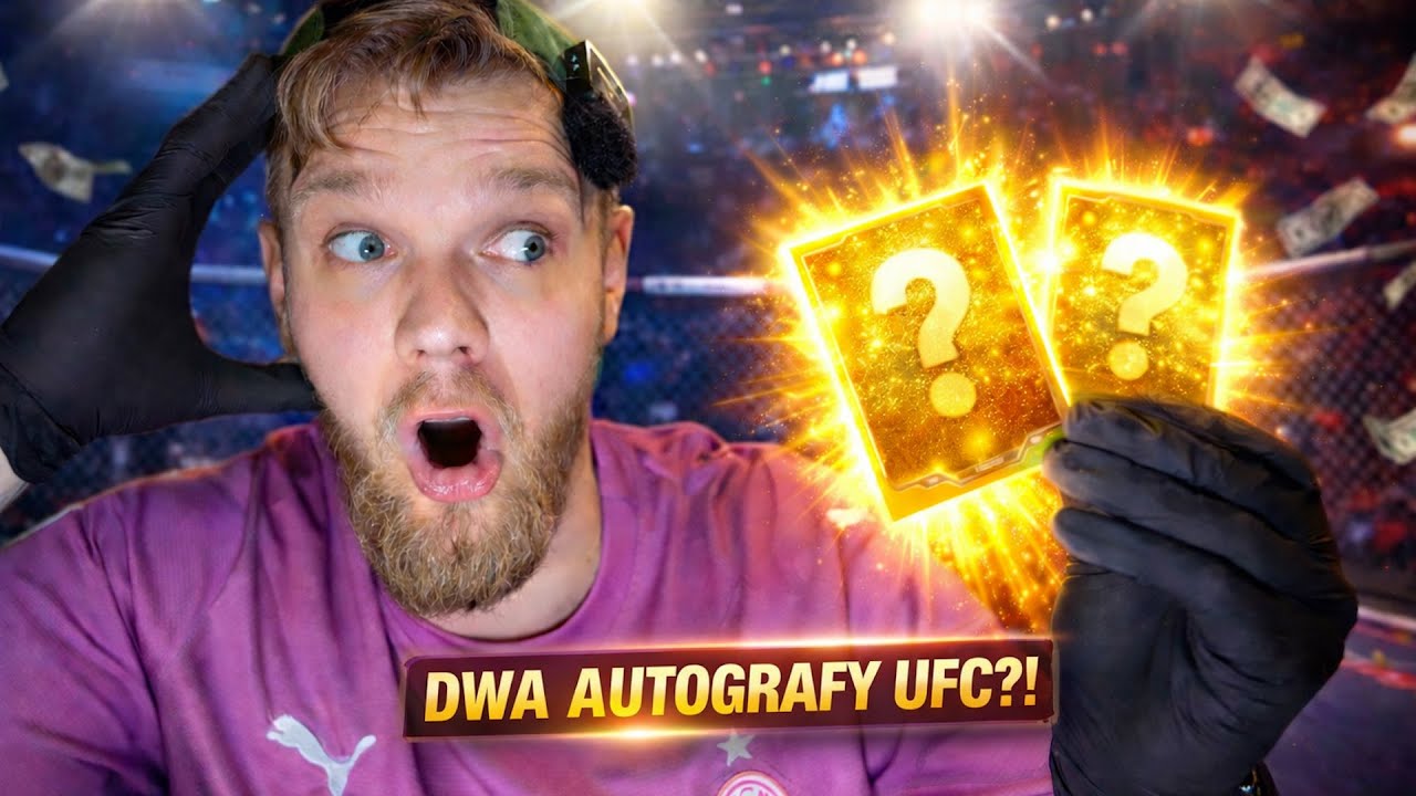 2 KATRY Z AUTOGRAFAMI ZAWODNIKÓW UFC Z JEDNEJ PACZKI?!