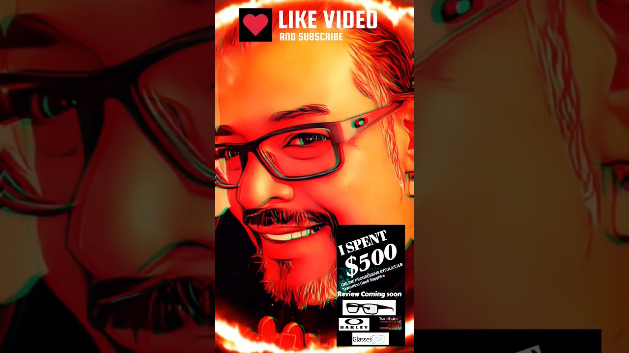 First Review from The Head Banging Grandpa #glassesusa #oakley Digital progressive lenses