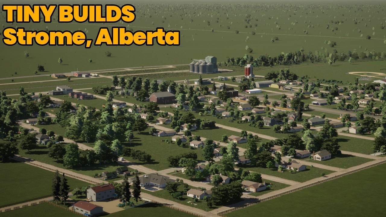Recreating a SMALL TOWN in Cities: Skylines 2 | Tiny Builds