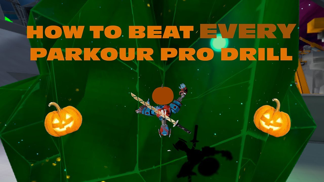How To Beat EVERY Parkour Pro Drill! (Halloween Update) @OrionDriftVR