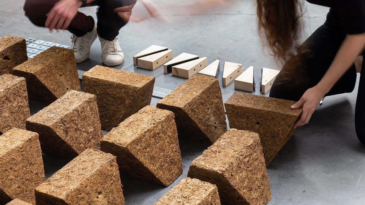 Grimshaw and UEL develop sugarcane-waste blocks that 