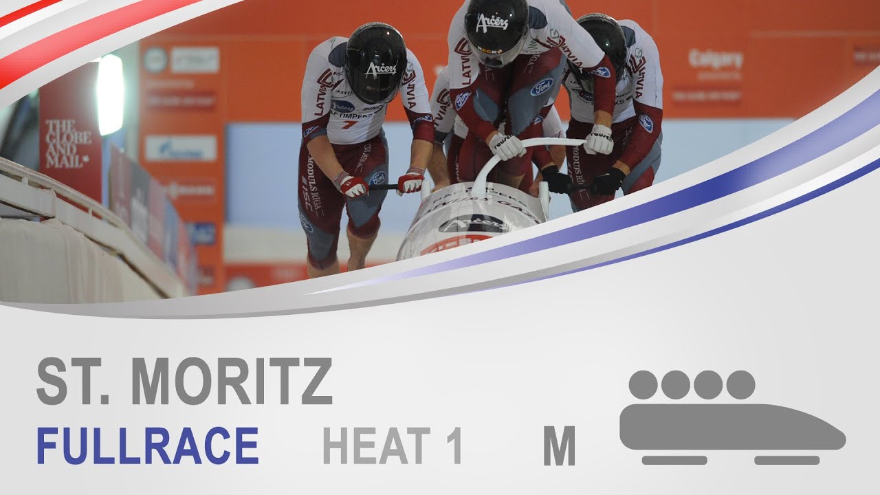 St. Moritz | 4-Man Bobsleigh Heat 1 World Cup Tour 2014/2015 | FIBT Official