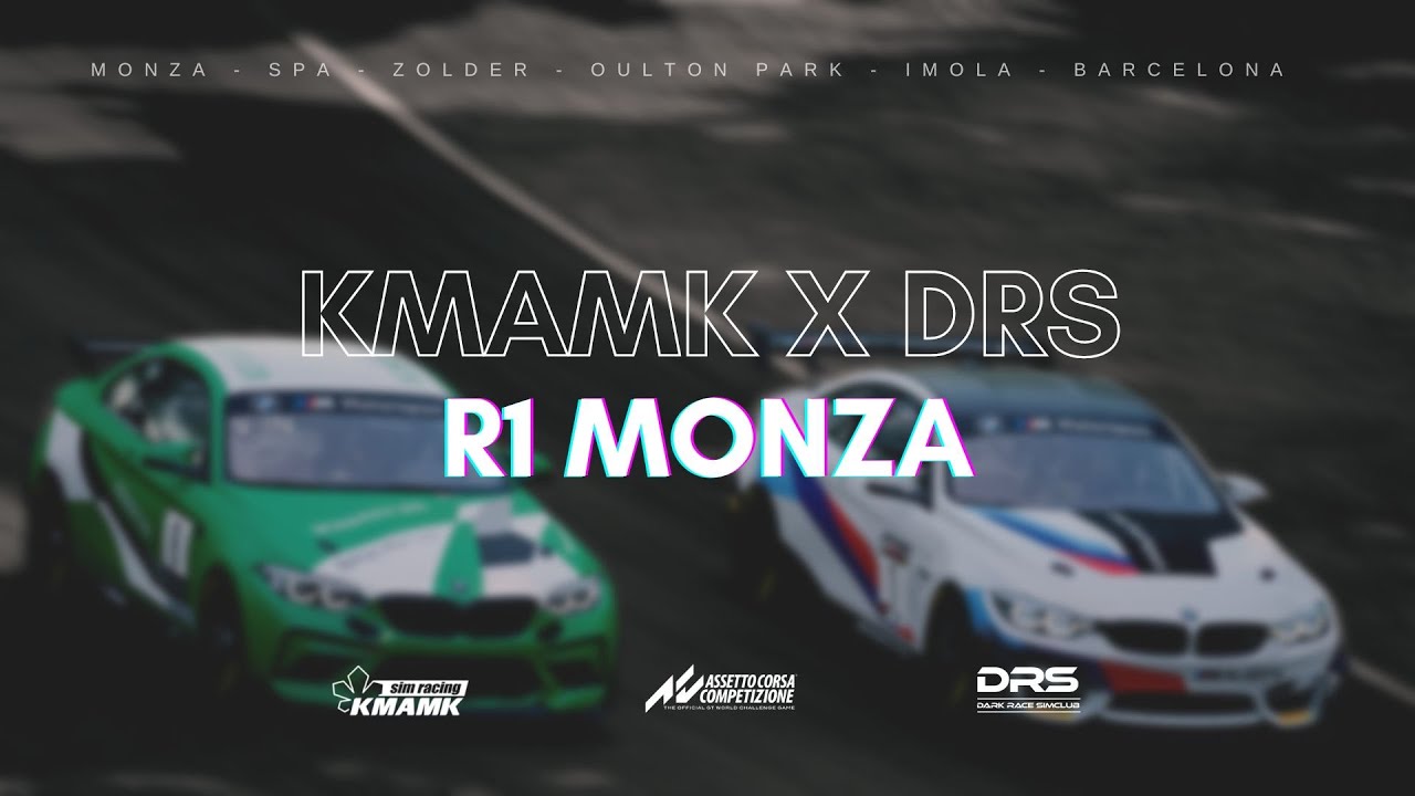 KMAMK x DARK RACE SIMCLUB GT4 SimRacing Championship | R1 Monza | Assetto Corsa Competizione