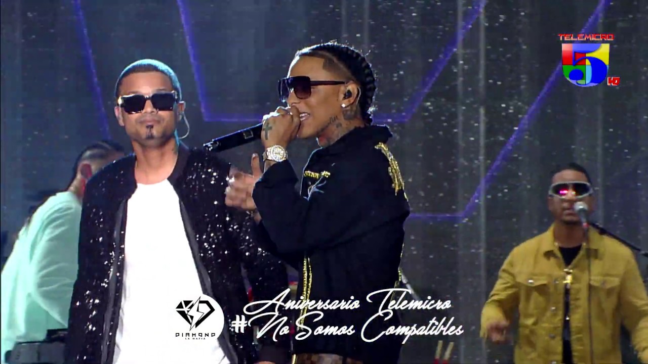 Diamond La Mafia x Don Miguelo - No Somos Compatibles + Quiereme Ahora - Aniversario Telemicro 2019
