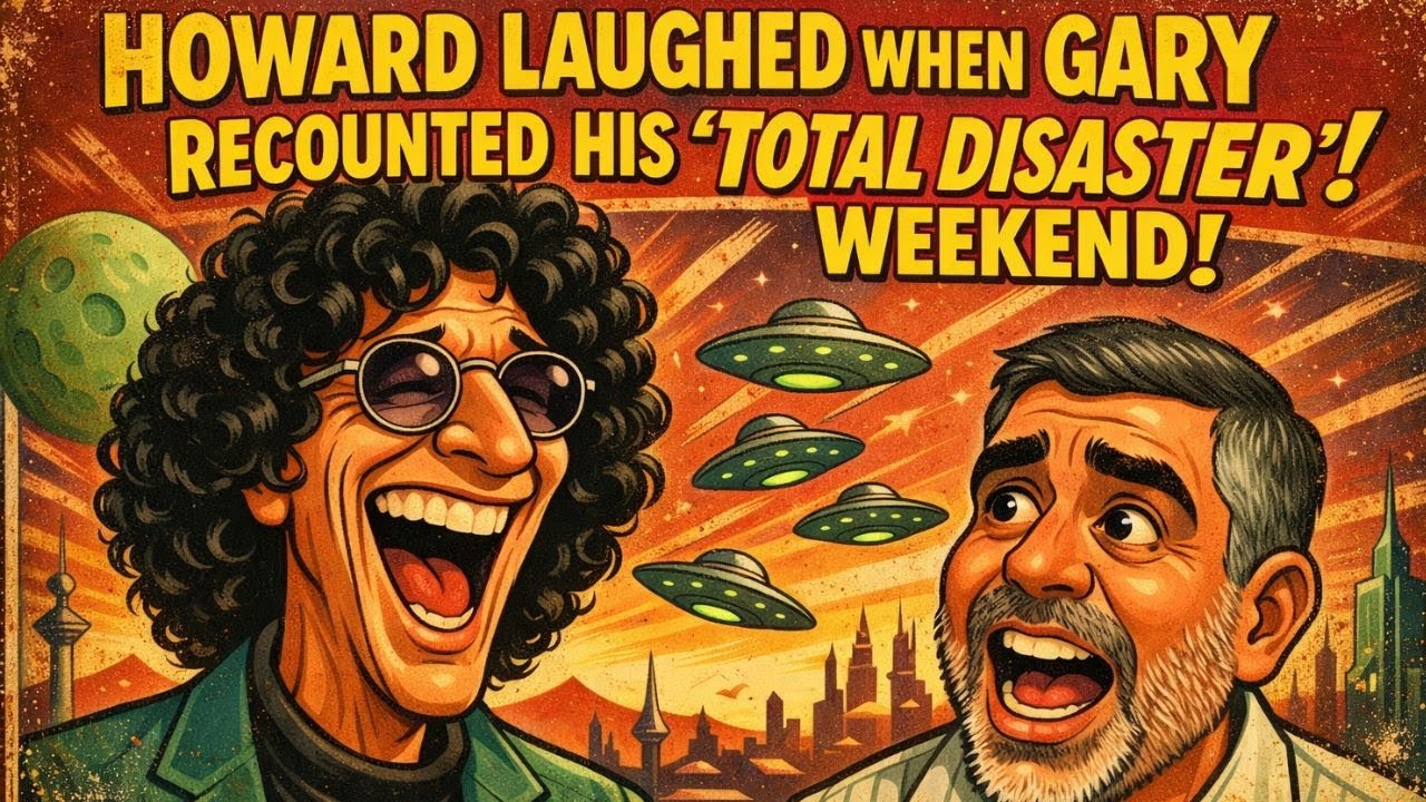 Howard Laughs Hysterically at Gary’s Disaster-Filled Weekend l 𝗧𝗵𝗲 𝗛𝗼𝘄𝗮𝗿𝗱 𝗦𝘁𝗲𝗿𝗻 𝗦𝗵𝗼𝘄