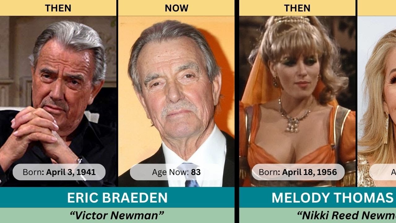 The Young and The Restless (1973) Then and Now 2025!