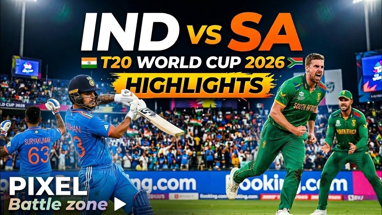 INDIA VS SOUTH AFRICA T20 CRICKET MATCH HIGHLIGHTS| #cricket #shortsfeed #cricketlover #viralcricket