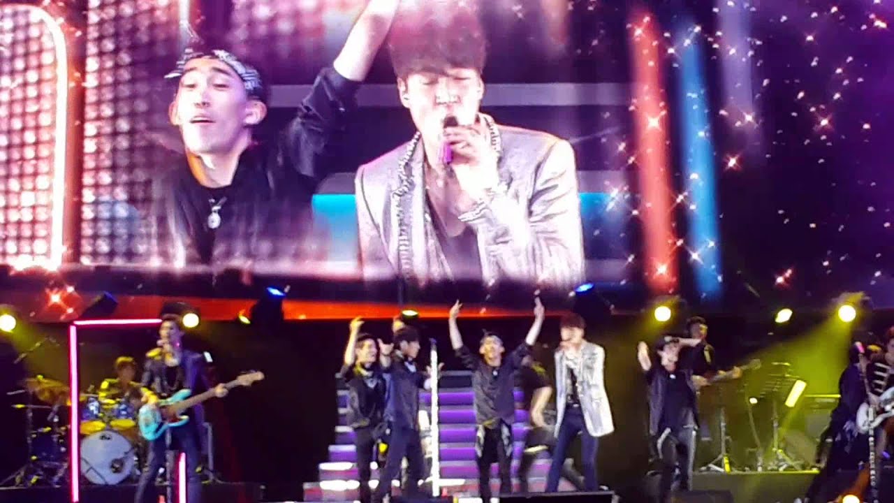 2014/10/27 李敏鎬廣州巡演 Re MIn  Ho ( Love Motion & Burning Up )