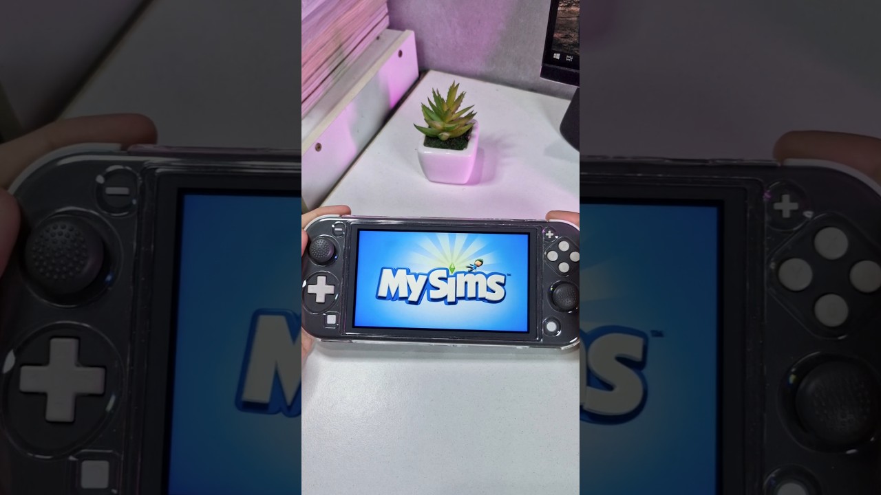 MySims on Switch Lite !! Another Cozy Game on Switch 😍 #nintendo #cozygaming #switchgames #mysims