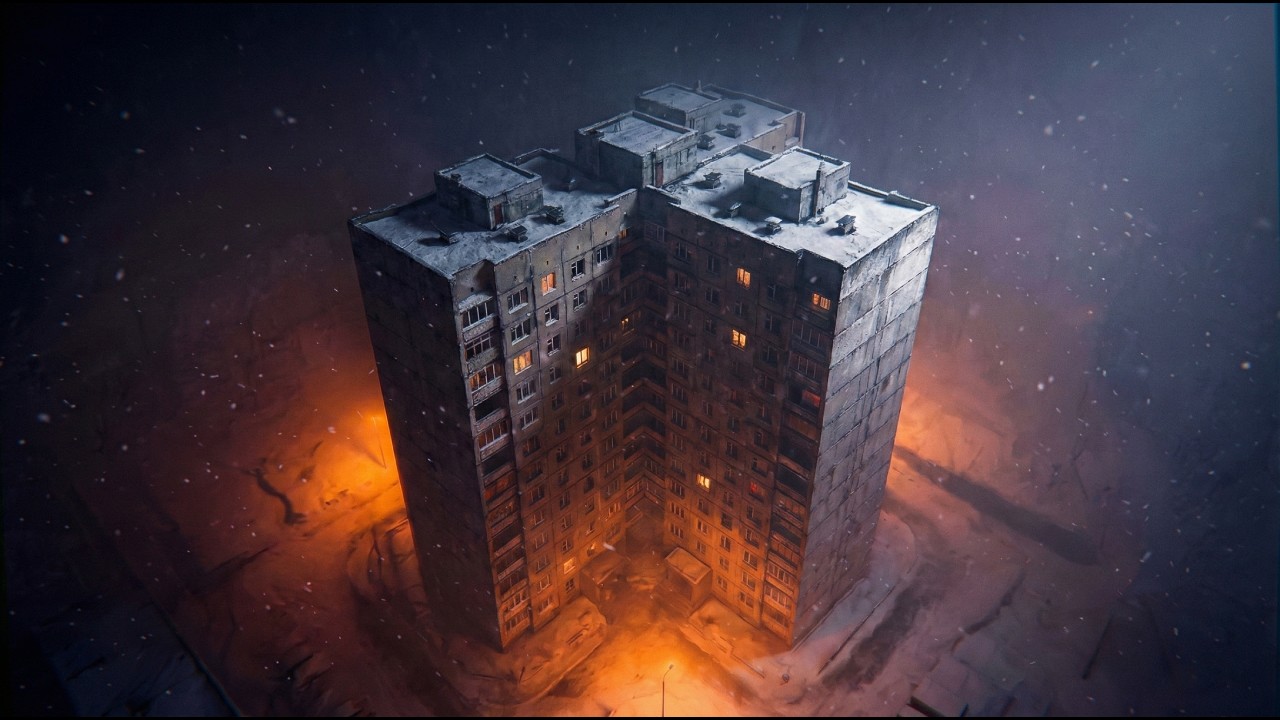 Mezzanine of the mind. Watching the rain through a blue lens. [3 AM Doomer Mix]