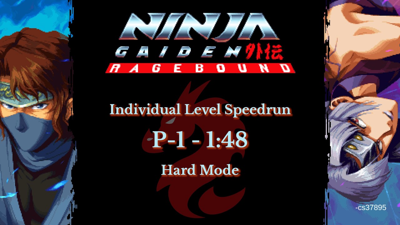 Individual Level Speedrun  - P1 - 1:49 - Ninja Gaiden: Ragebound