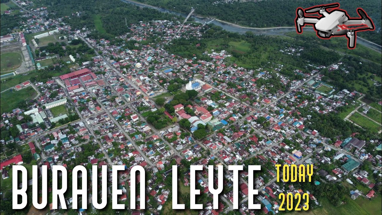 Welcome to Burauen, Leyte 2023 | Ground and Aerial Views🦅 | Town Proper Tour