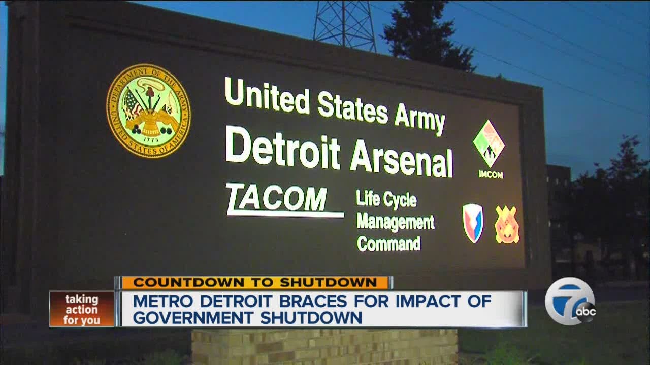 Metro Detroit braces for impact of government shutdown