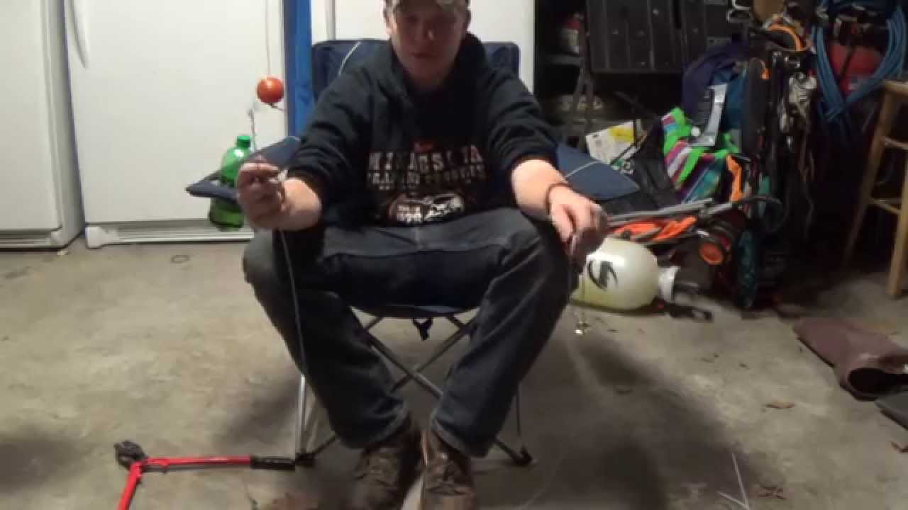 how to make a snare with a washer lock