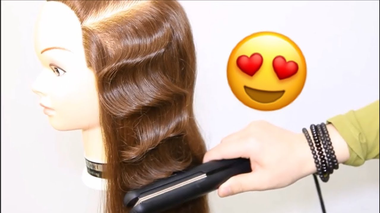 Top Hair Style Tutorial Women Wedding Waterwave / Wasserwelle | HD New