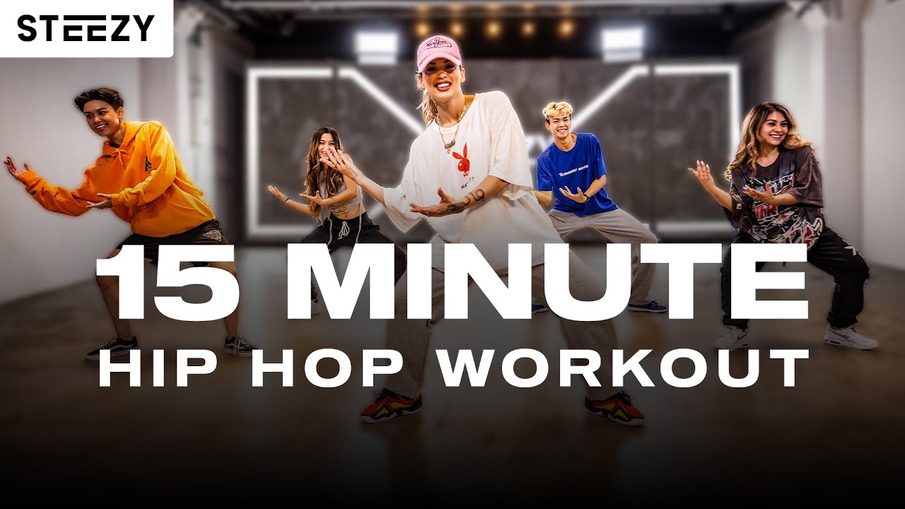 15-минутная тренировка в стиле HYPE DANCE — повторяйте движения/без оборудования