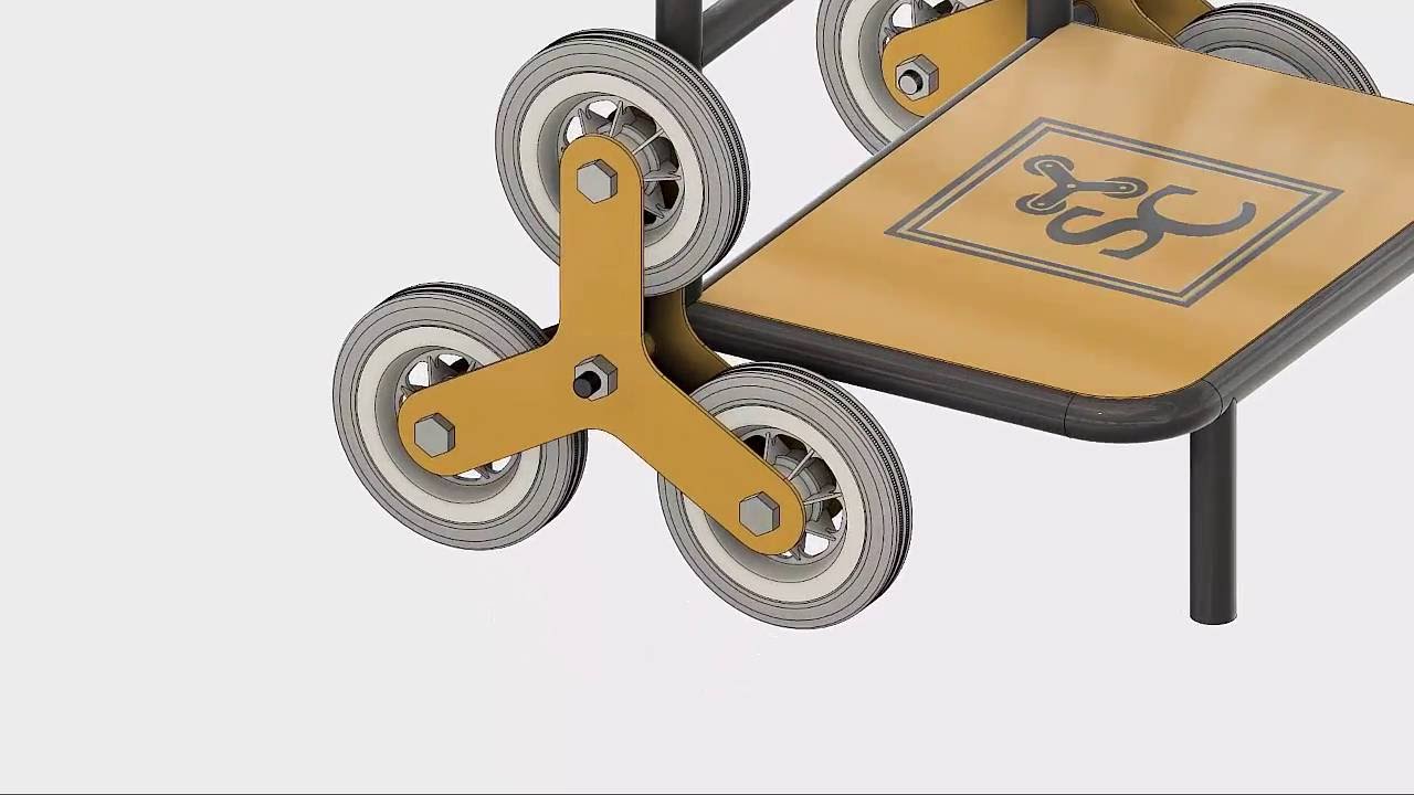 Design Engineering Project--Stair Climbing Trolley--Product Video