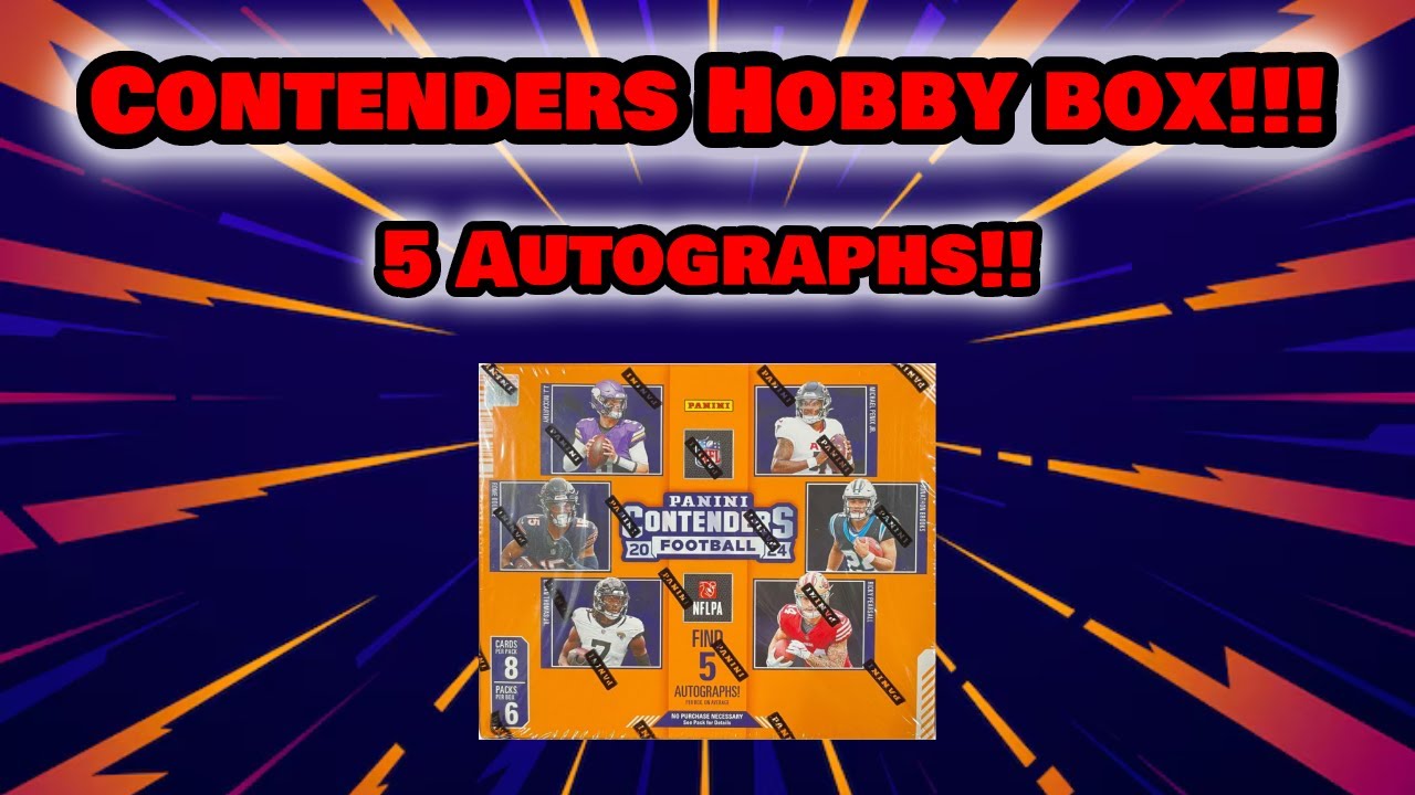 2024 Panini Contenders Football Hobby Box!!! (WATCH BEFORE YOU BUY)