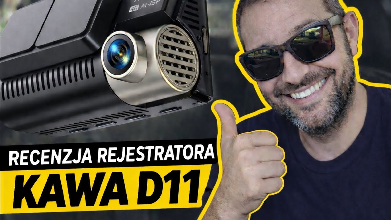 KAWA D11 - RECENZJA REJESTRATORA JAZDY 