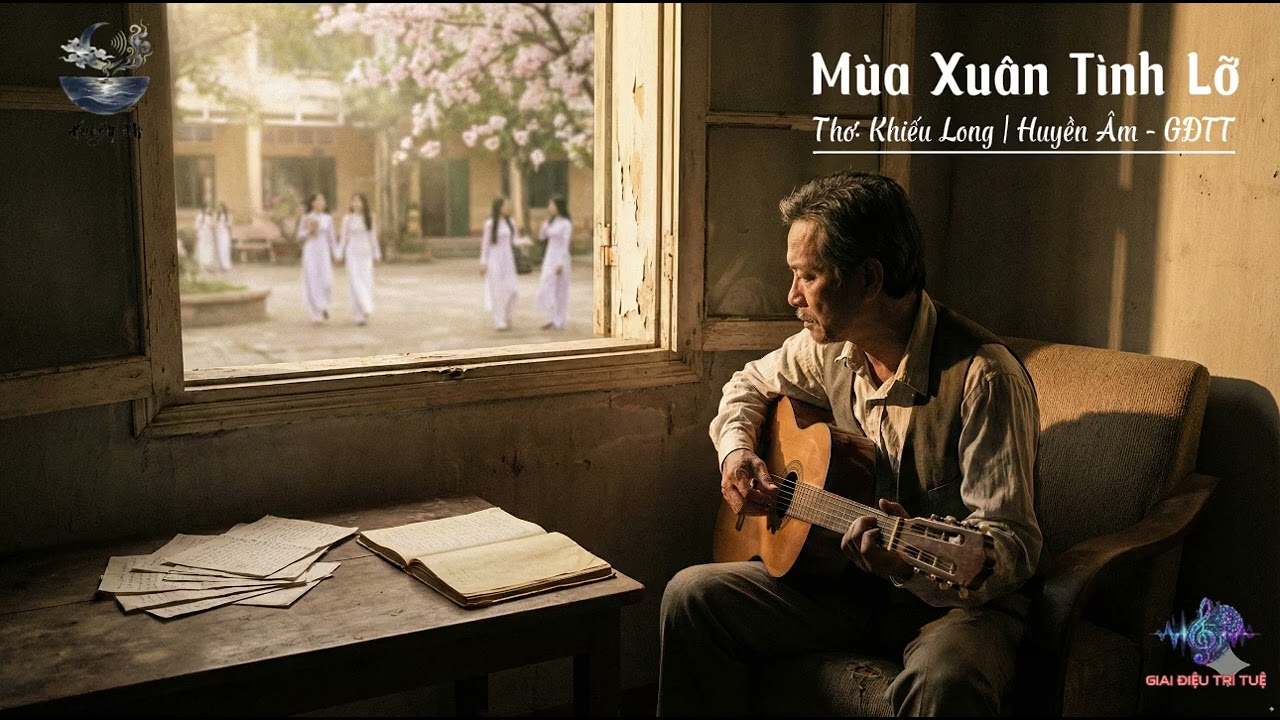 Mùa Xuân Tình Lỡ - Thơ: Khiếu Long | Huyền Âm - GĐTT | Tuyệt Phẩm Bolero Trữ Tình