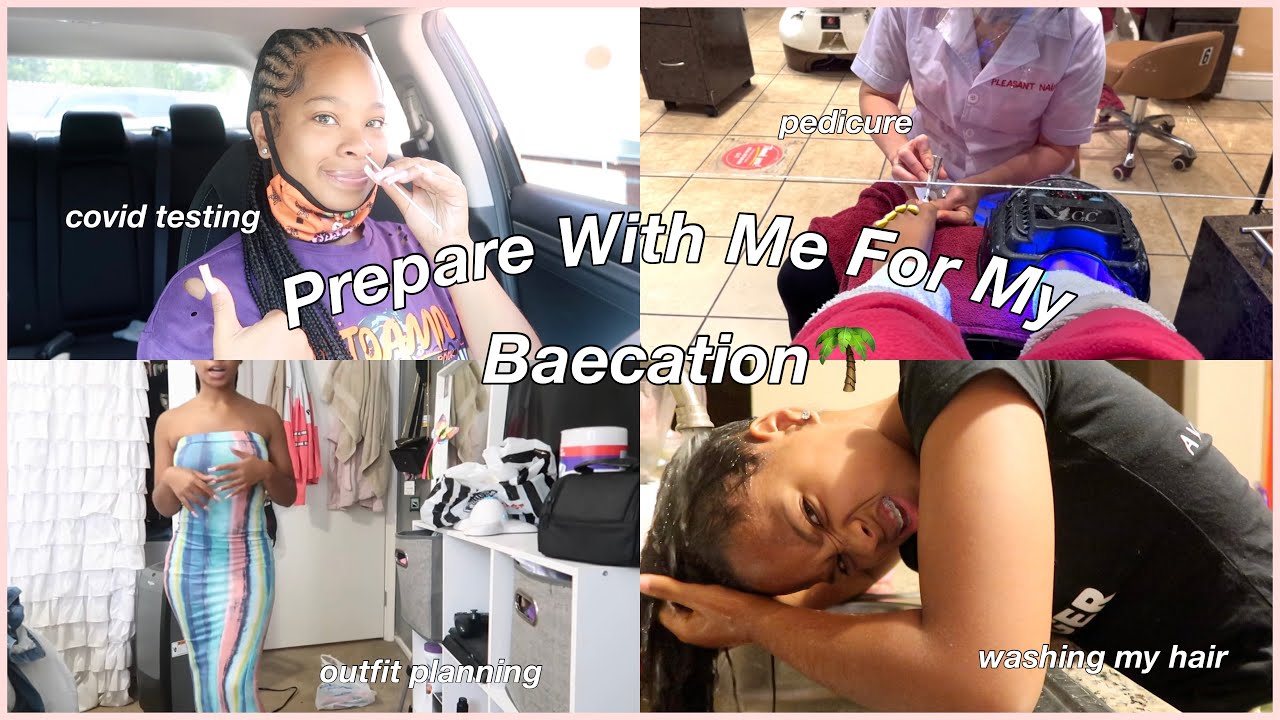 Prepare with me for my baecation to Puerto Rico| Nails, Shopping, Hair & More!