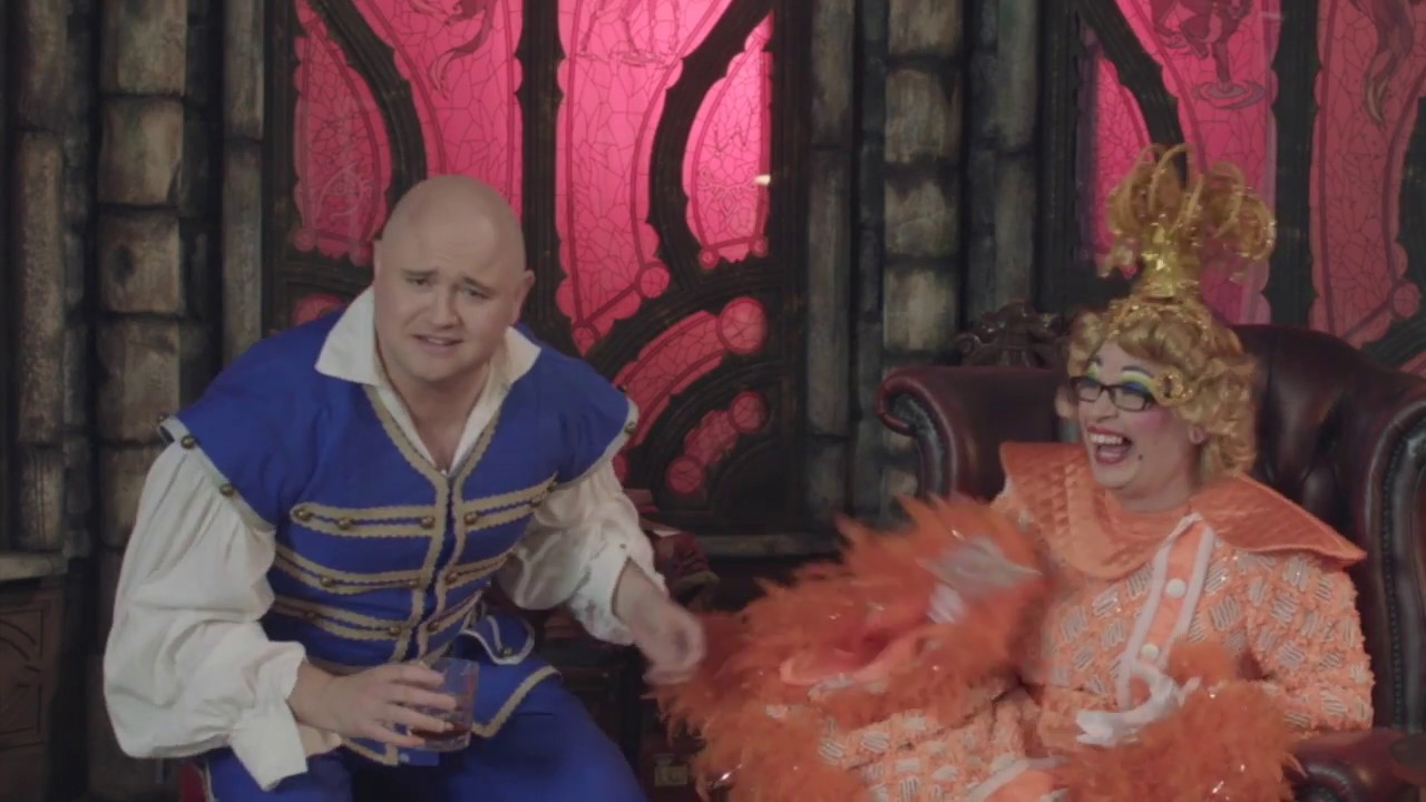 Danny Posthill in Cinderella at The Garden Rooms at Tennants 2018
