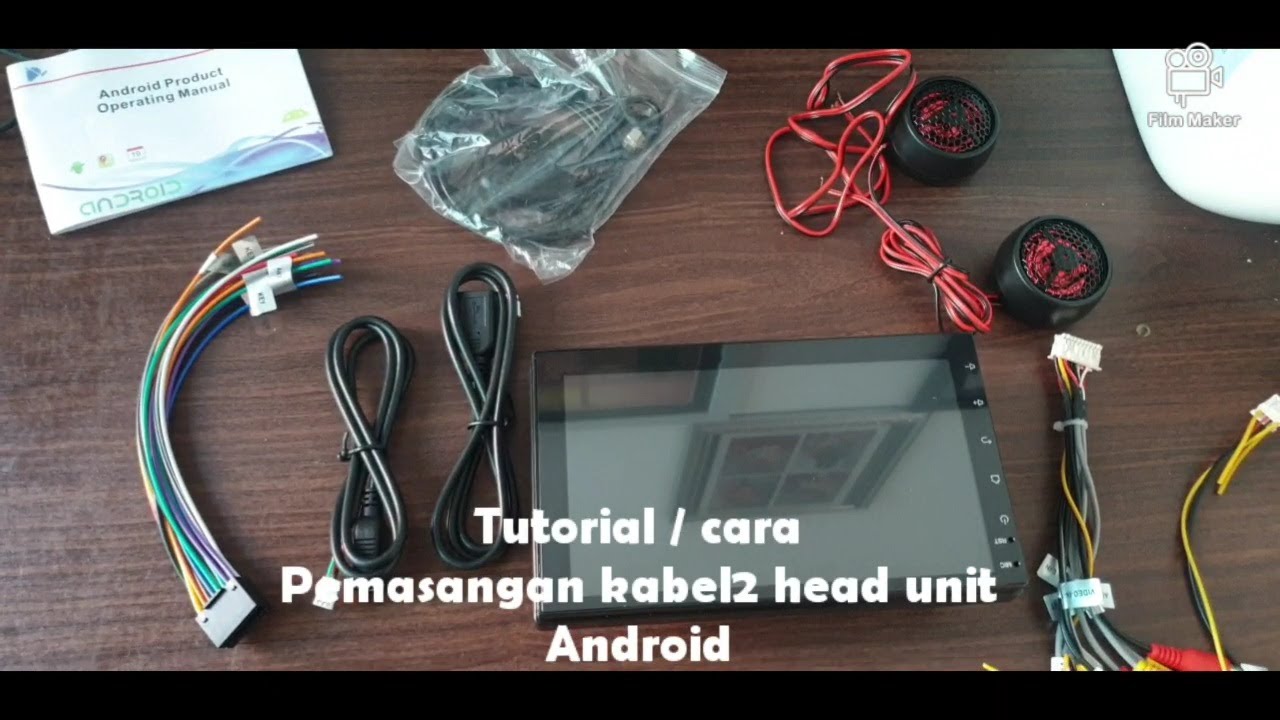 Tutorial cara pasang head unit android mobil aftermarket